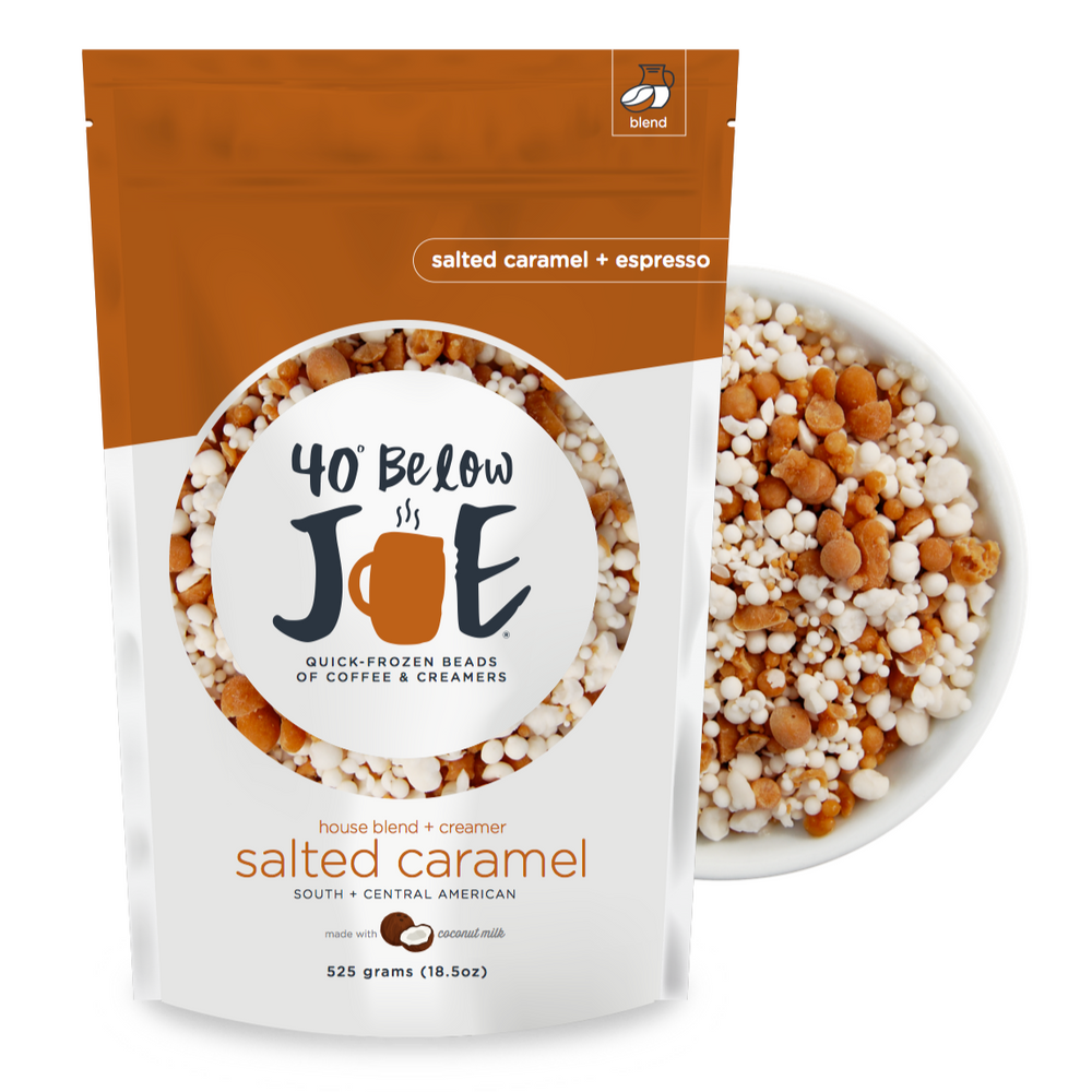Salted Caramel - Bag of Quick-Frozen Coffee Beads - 40 Below Joe®