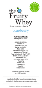 Blueberry Fruity Whey Beads
